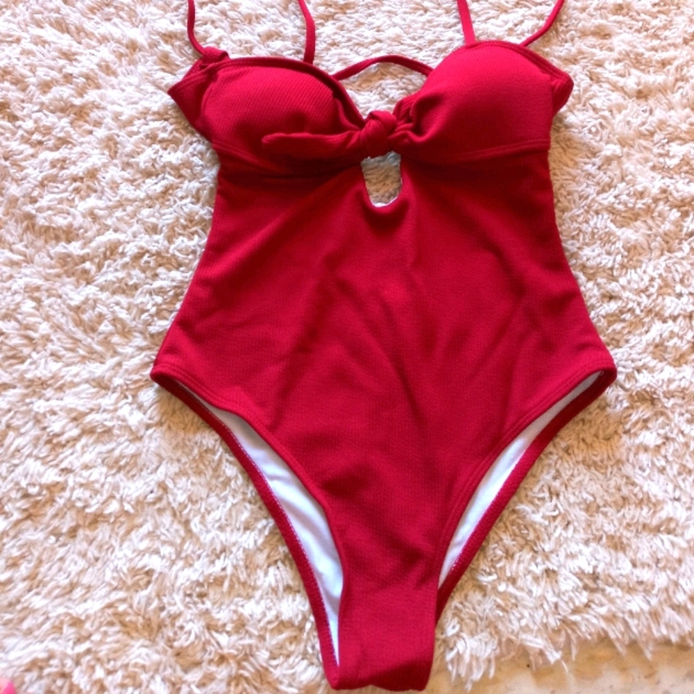 Sexy high cut bathing suit